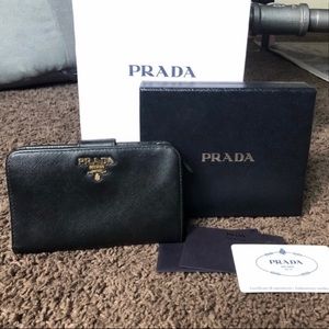Prada Saffiano Leather Wallet